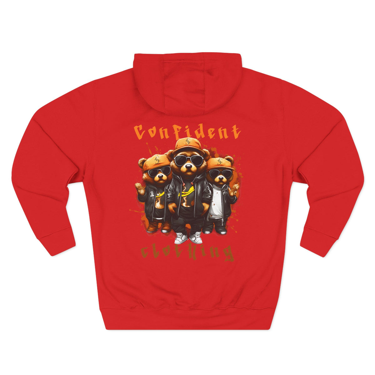 Confident Clothing Raccoon Crew Fleece Hoodie