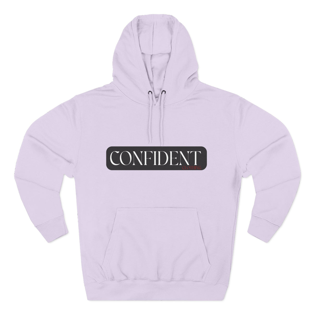 0.7 CONFIDENT CLOTHING Motivational Hoodie