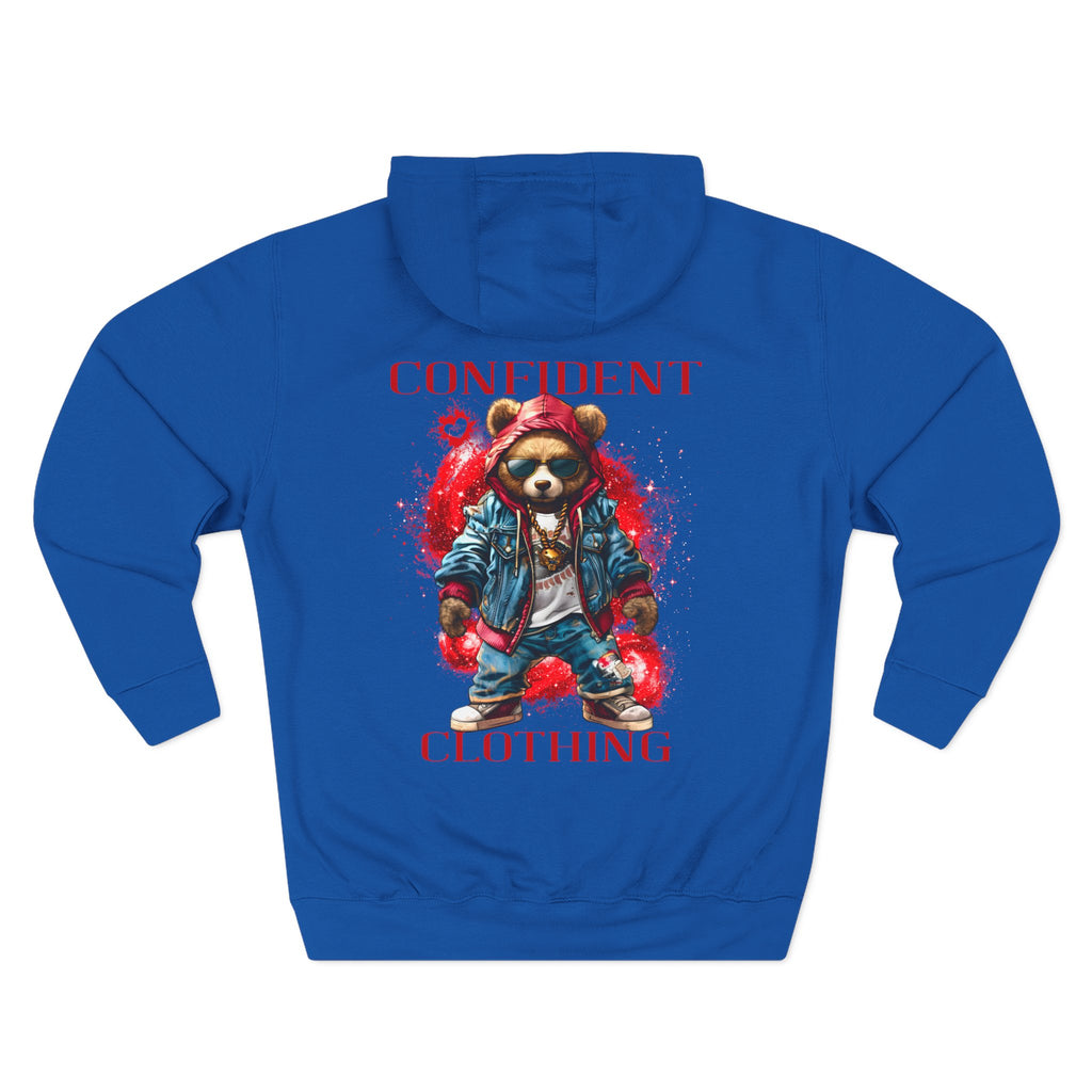 Confident Clothing Galaxy Bear Graphic Hoodie