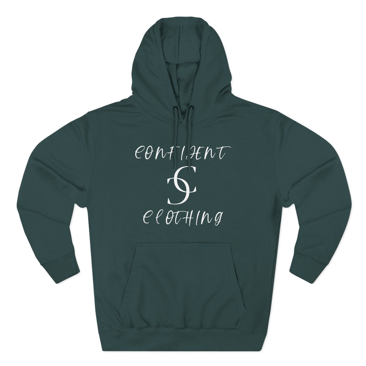 0.4 Confident Slaying Inspirational Fleece Hoodie
