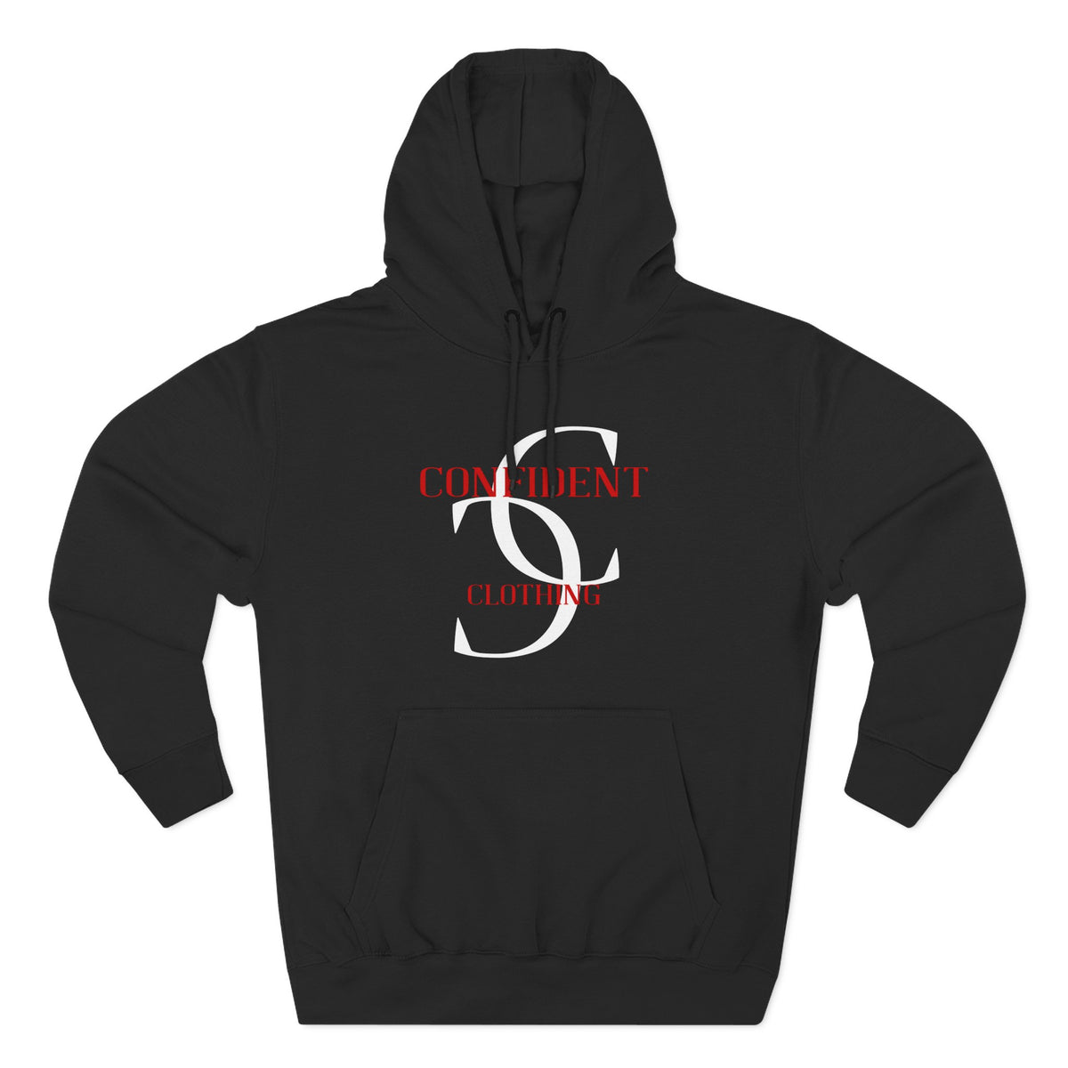 0.5 Confident Clothing Big Face Fleece Hoodie
