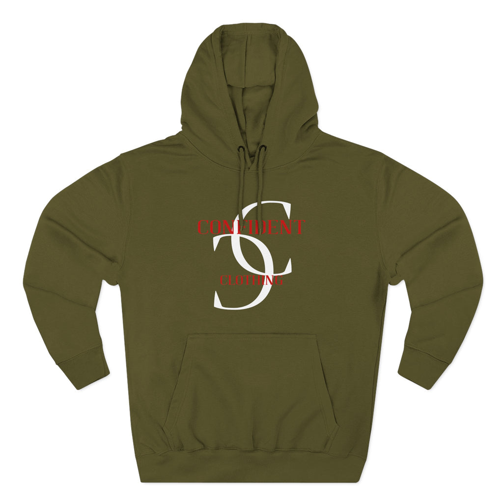 0.5 Confident Clothing Big Face Fleece Hoodie