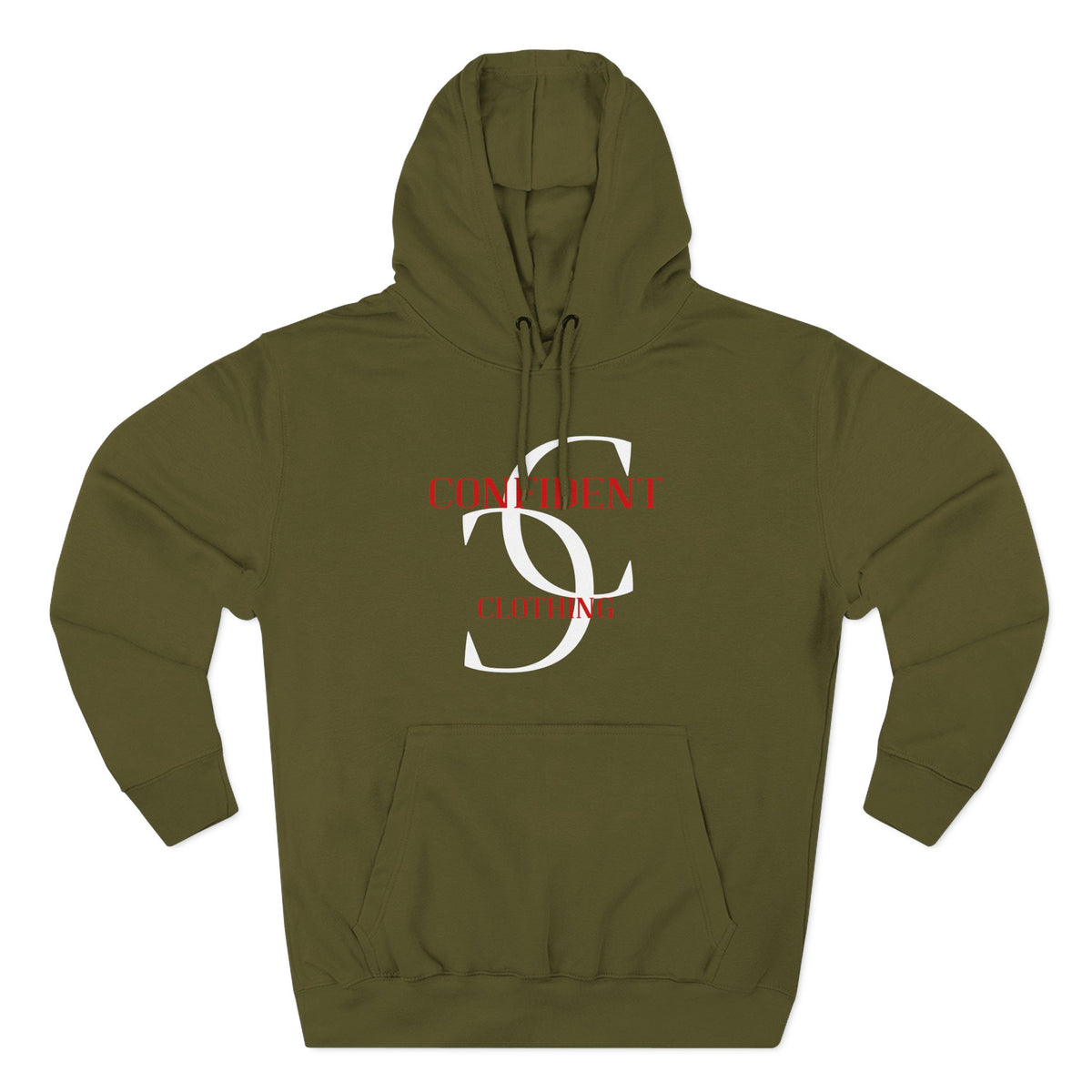 0.5 Confident Clothing Big Face Fleece Hoodie