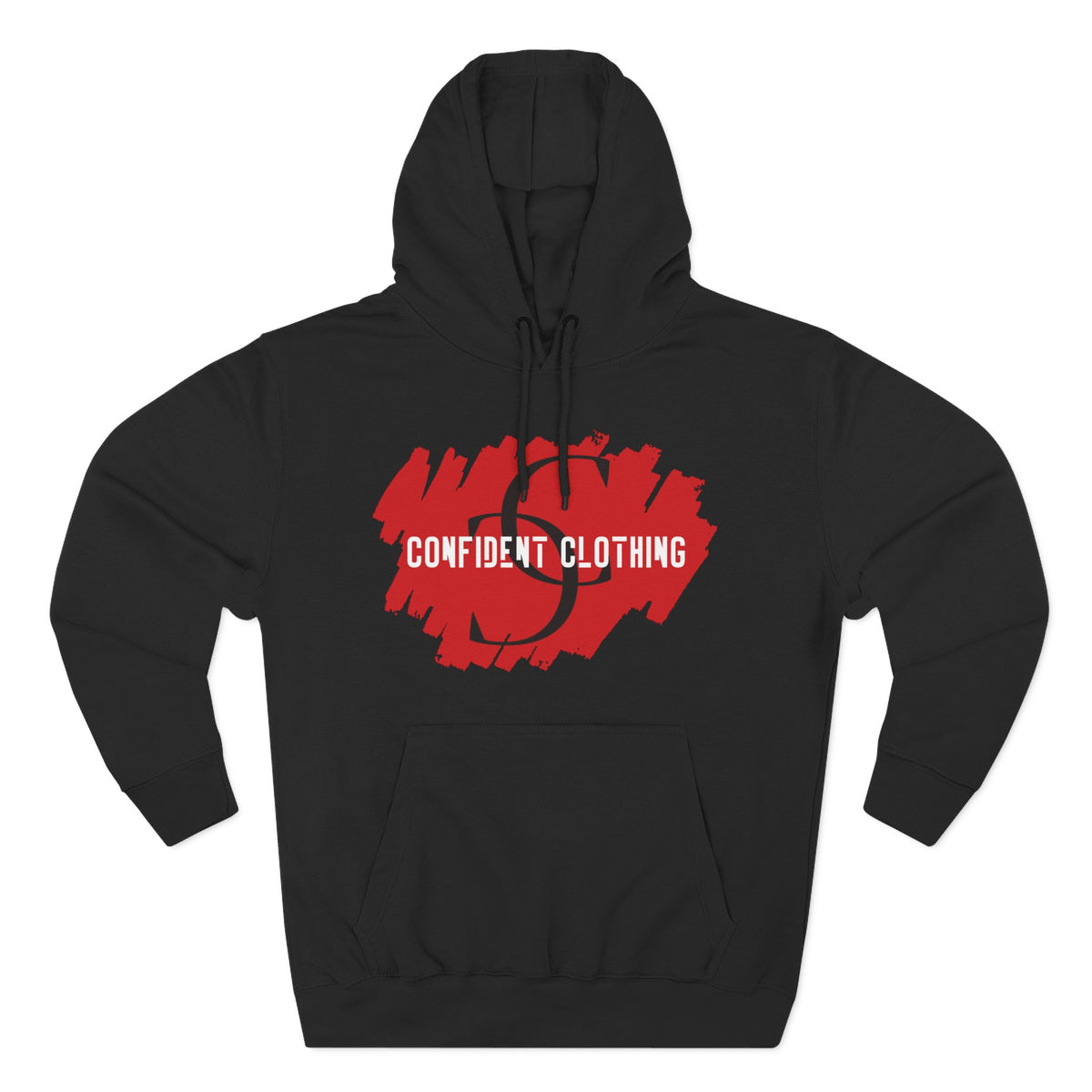 1.6 Confident Clothing Graphic Fleece Hoodie