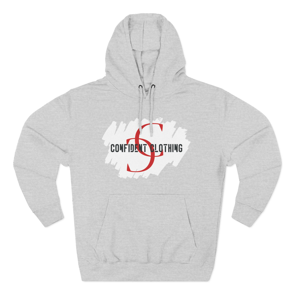 1.8 Confident Clothing Logo Fleece Hoodie