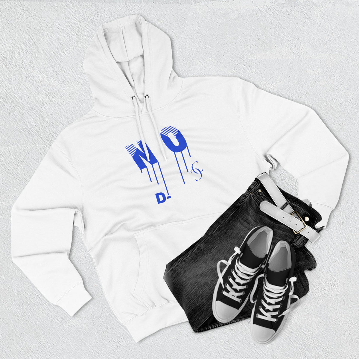 1.0 Confident Clothing Enjoy D Moment Drip Graphic Fleece Hoodie