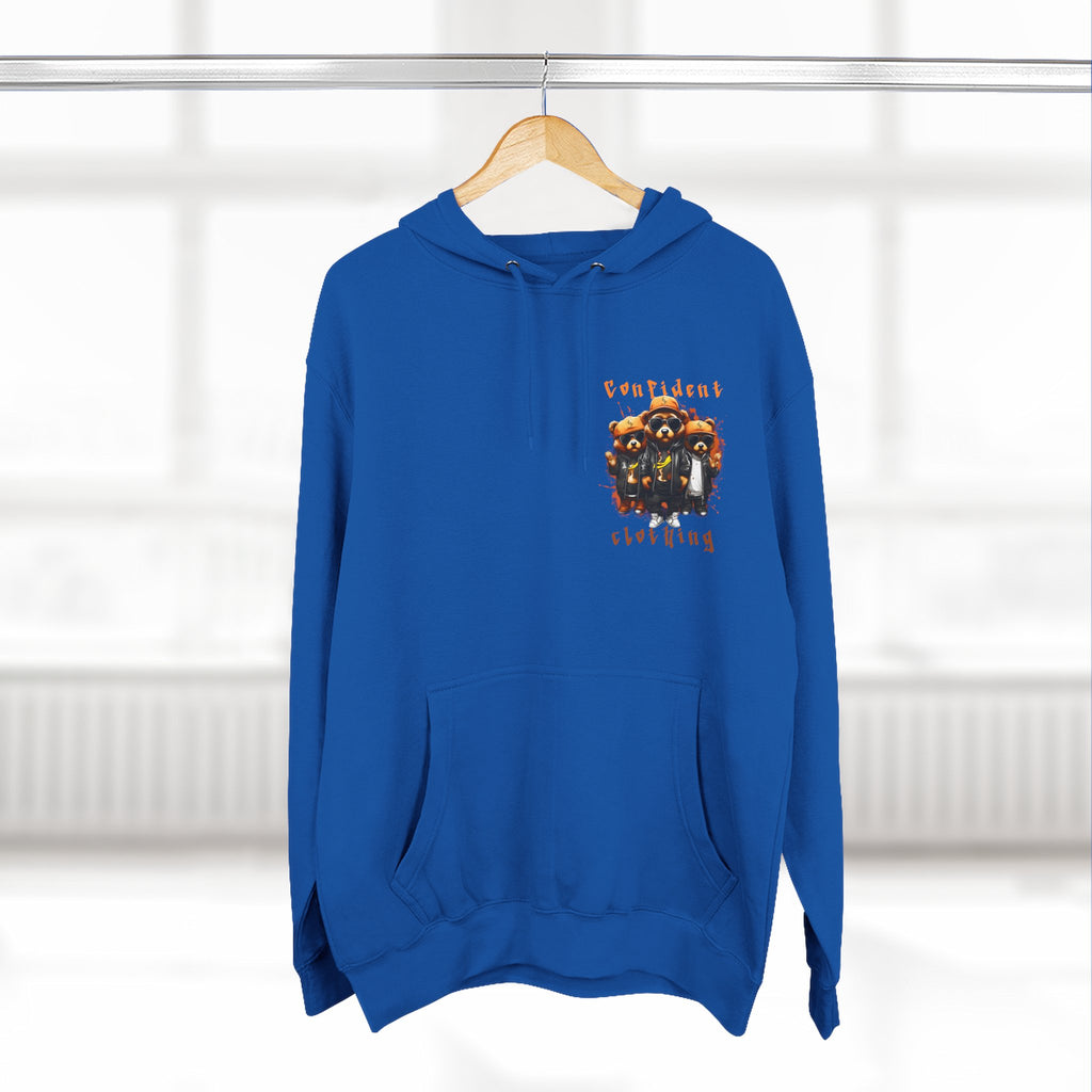 Confident Clothing Raccoon Crew Fleece Hoodie