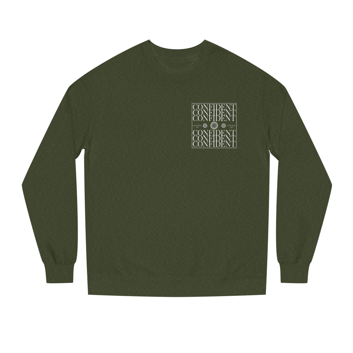 0.5 Confident Clothing Unisex Crew Neck Sweatshirt