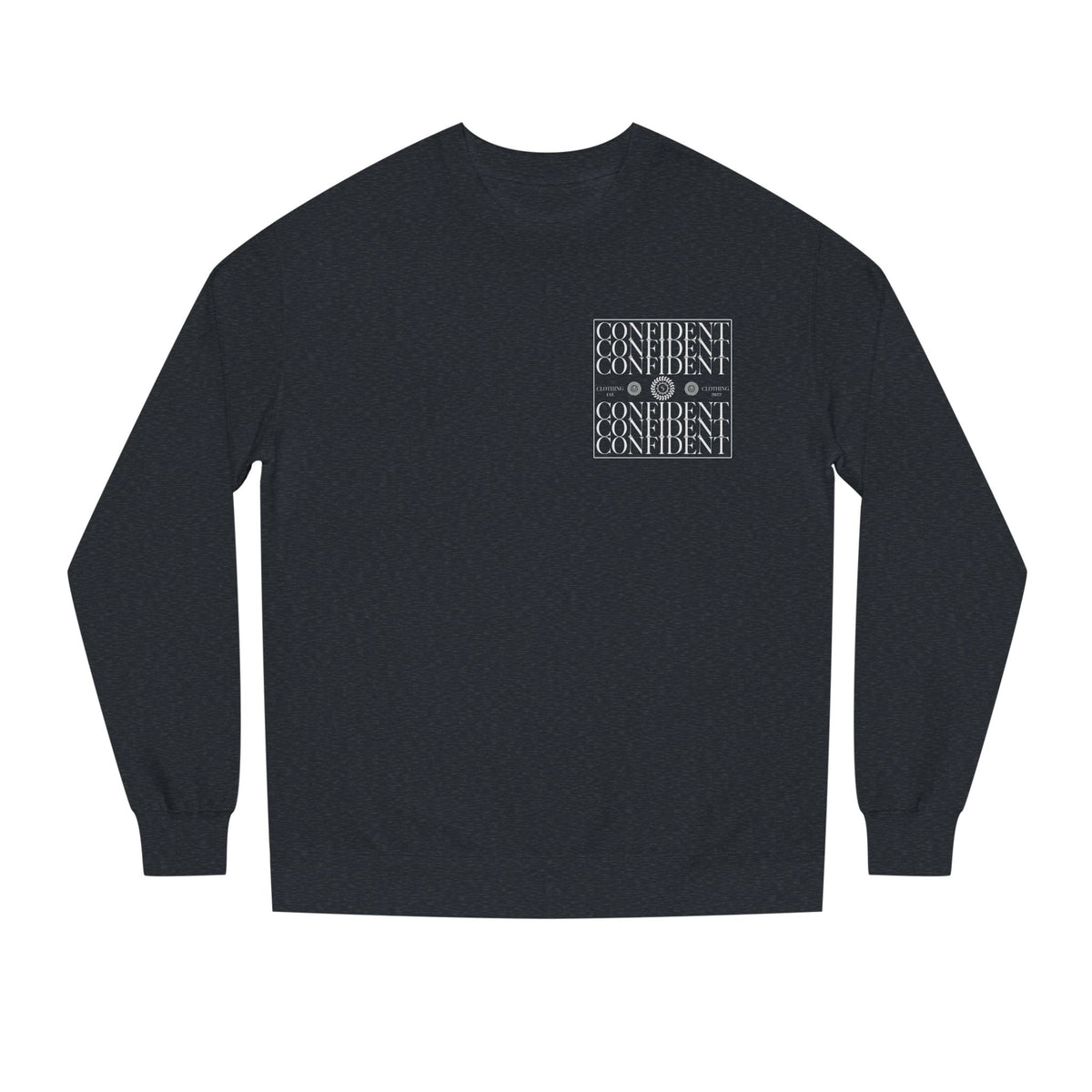 0.5 Confident Clothing Unisex Crew Neck Sweatshirt