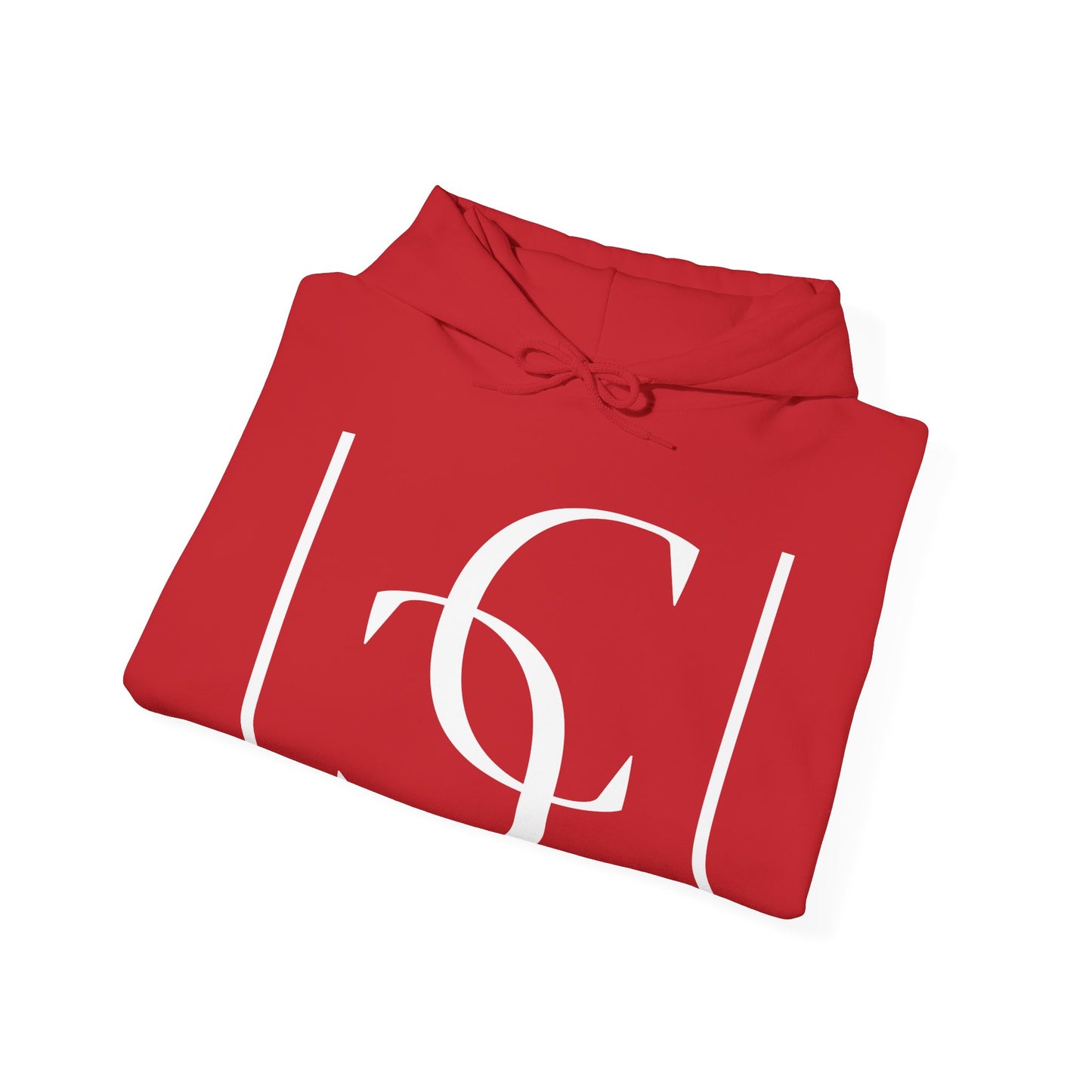 cc (Unisex) multi-color Confident Clothing (ELITE) Luxury Hooded Sweatshirt (white logo)