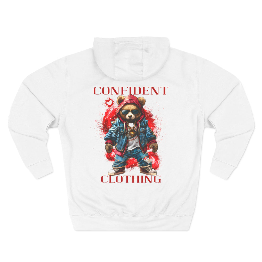 Confident Clothing Galaxy Bear Graphic Hoodie