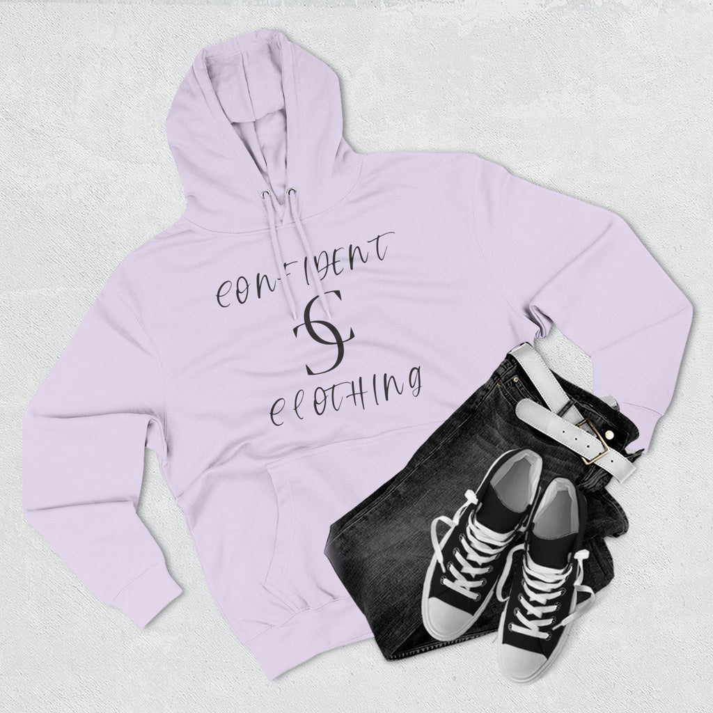 0.4 Confident Slaying Inspirational Fleece Hoodie