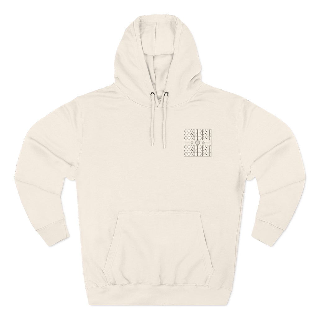 0.9 Confident Clothing Graphic Fleece Hoodie