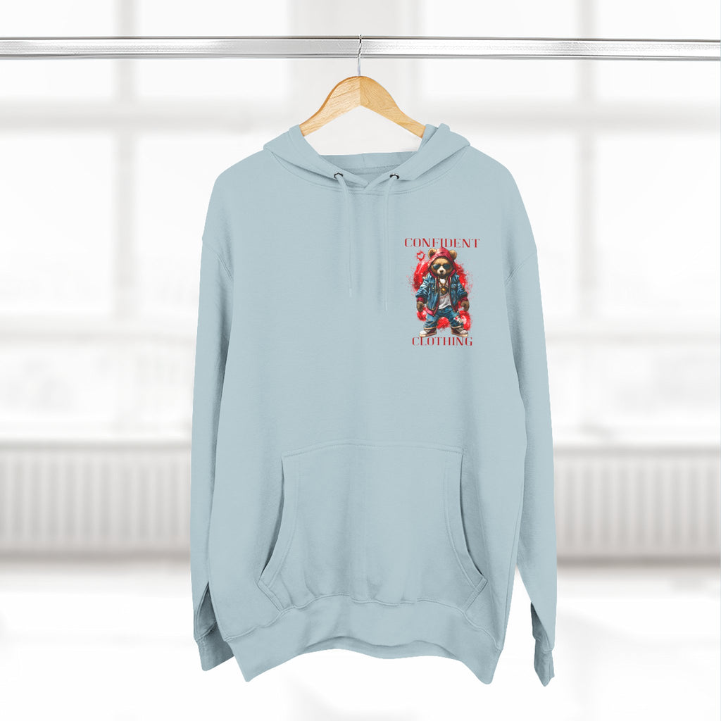 Confident Clothing Galaxy Bear Graphic Hoodie
