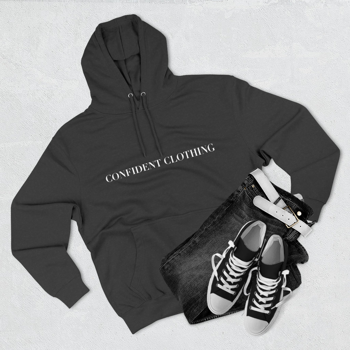 0.8 Confidence Clothing Fleece Hoodie
