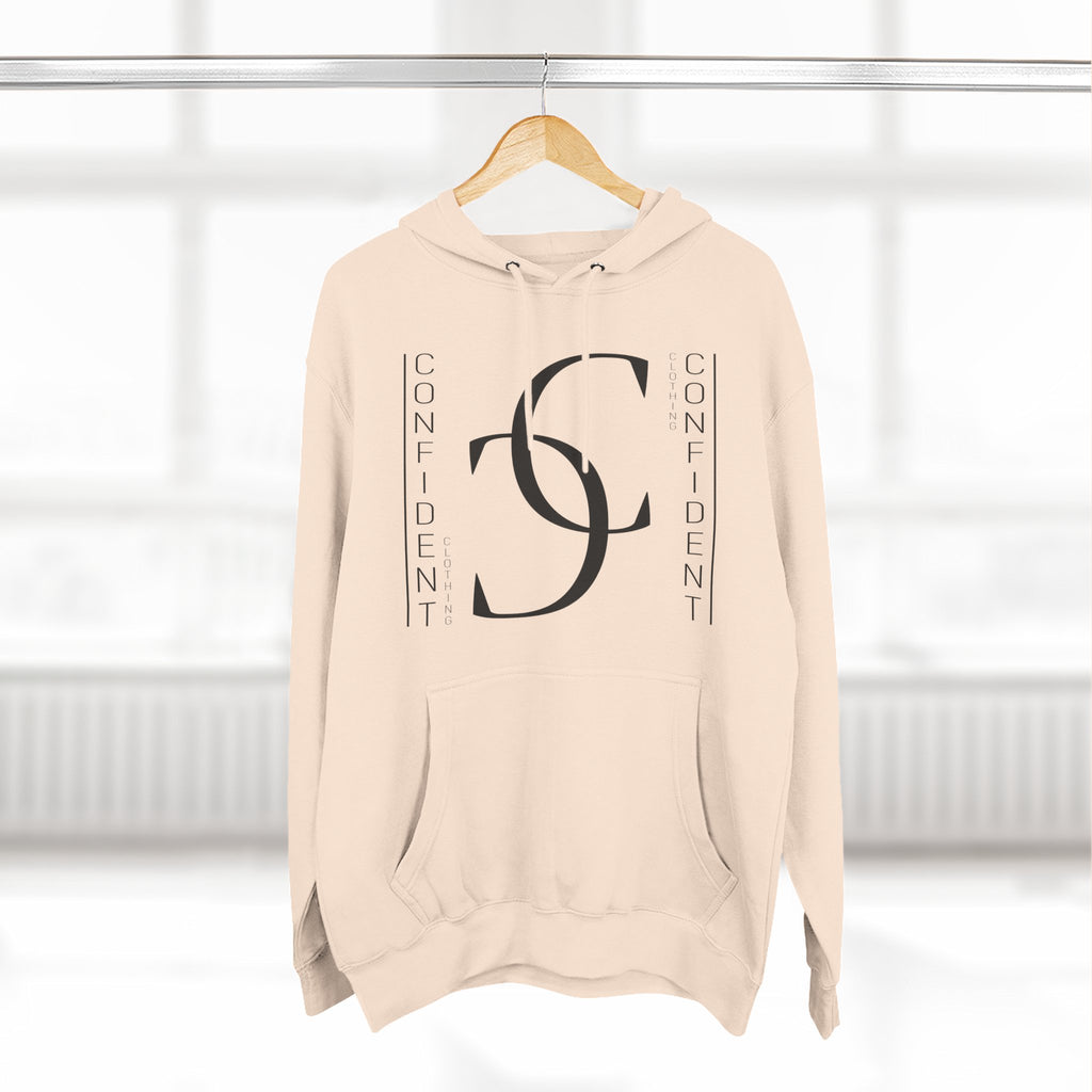 1.2 Confident Clothing Casual Graphic Fleece Hoodie