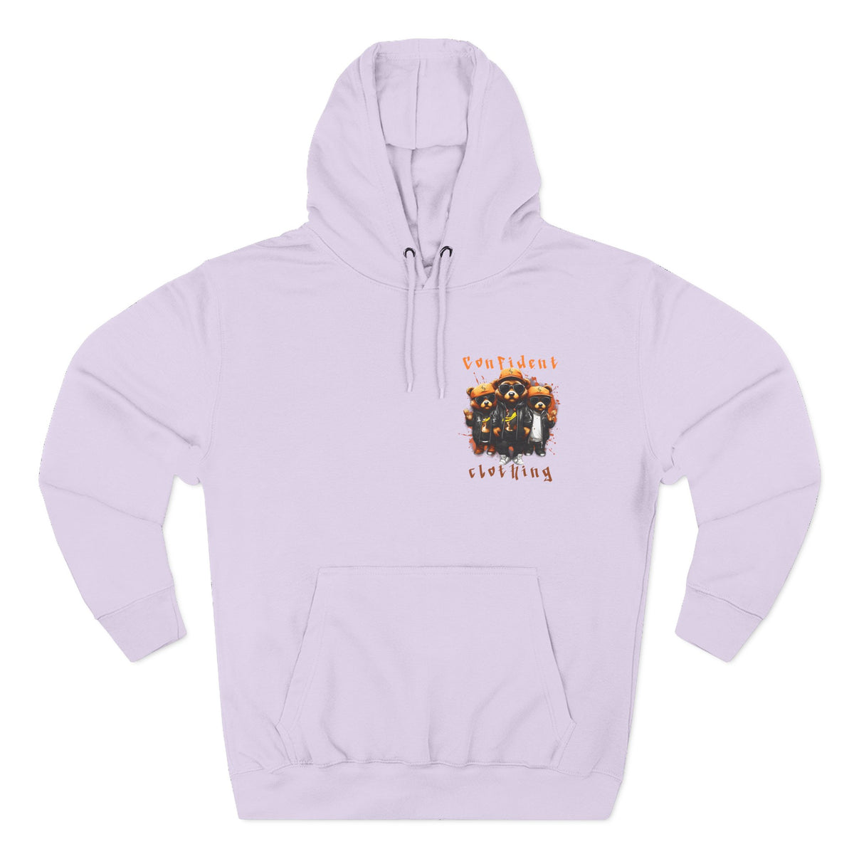 Confident Clothing Raccoon Crew Fleece Hoodie