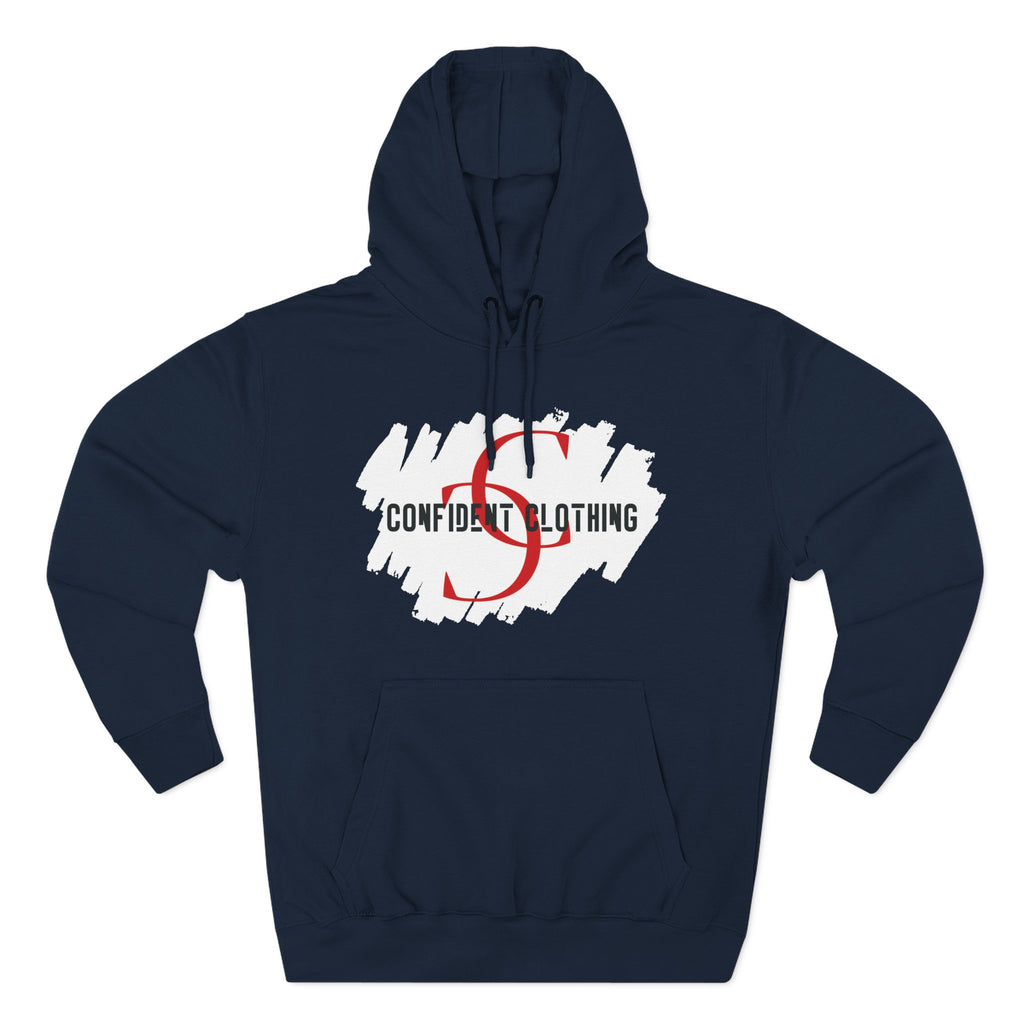 1.8 Confident Clothing Logo Fleece Hoodie