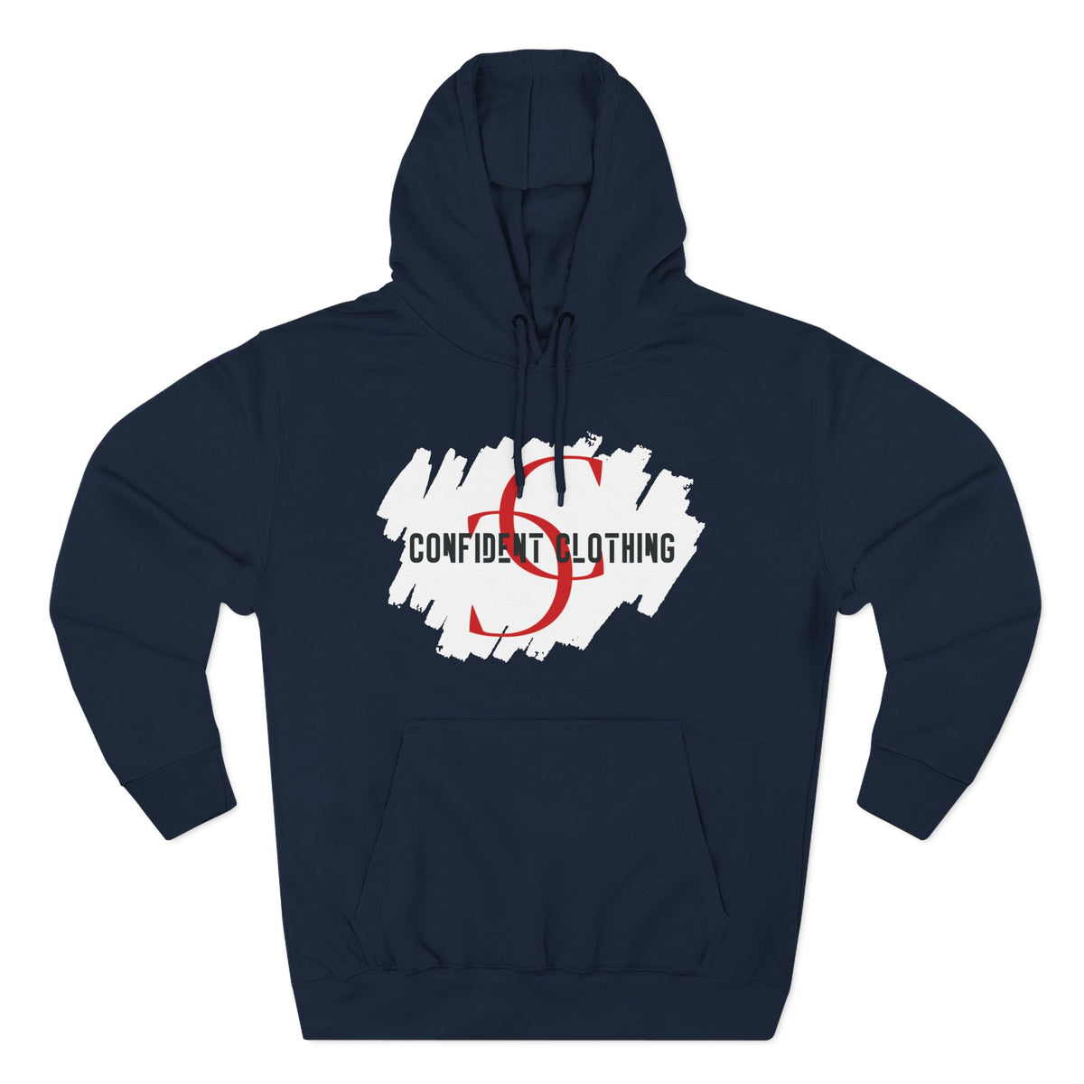 1.8 Confident Clothing Logo Fleece Hoodie