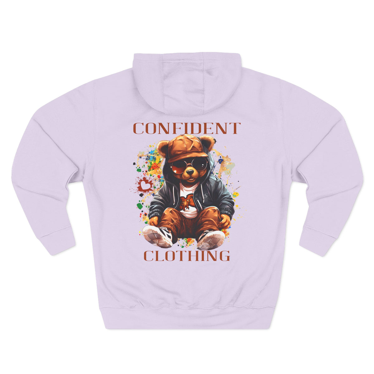0.4 Confident Clothing Cool Bear Graphic Hoodie