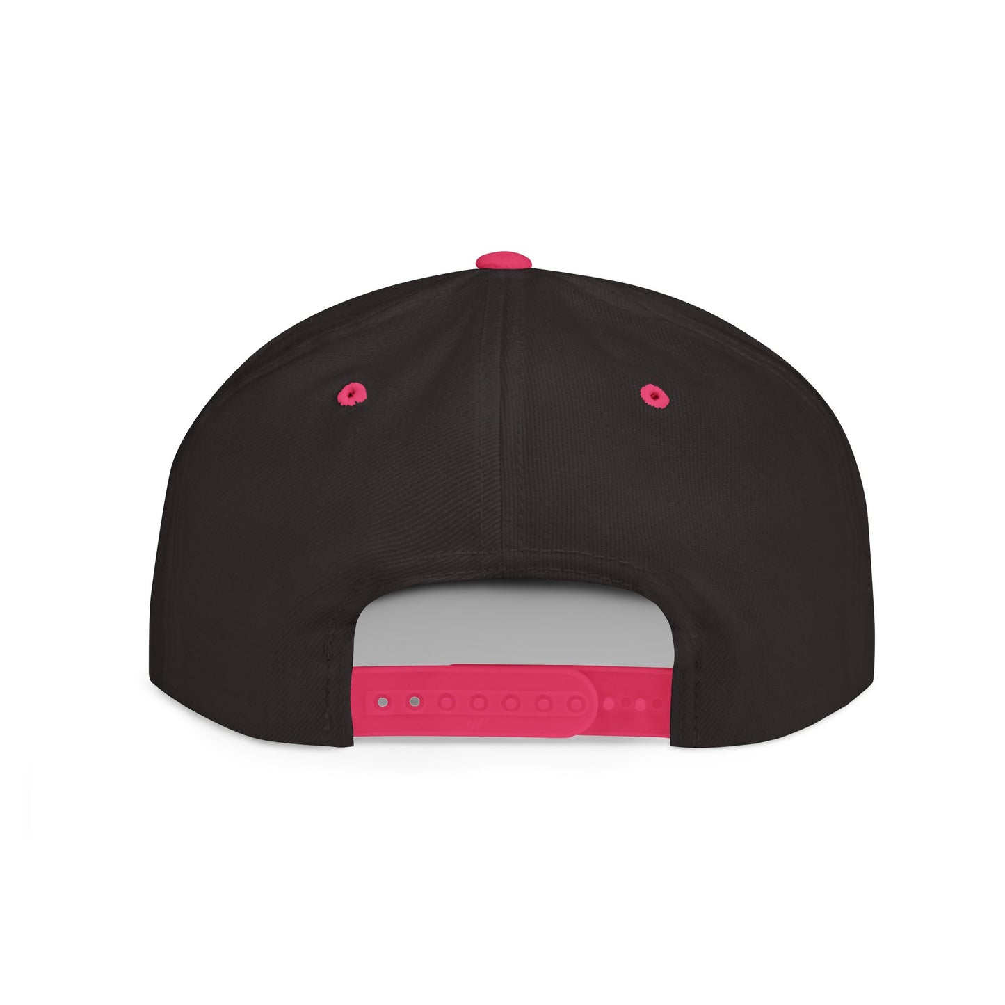 (hats) Confident Clothing Flat Bill Snapback (scc white logo)