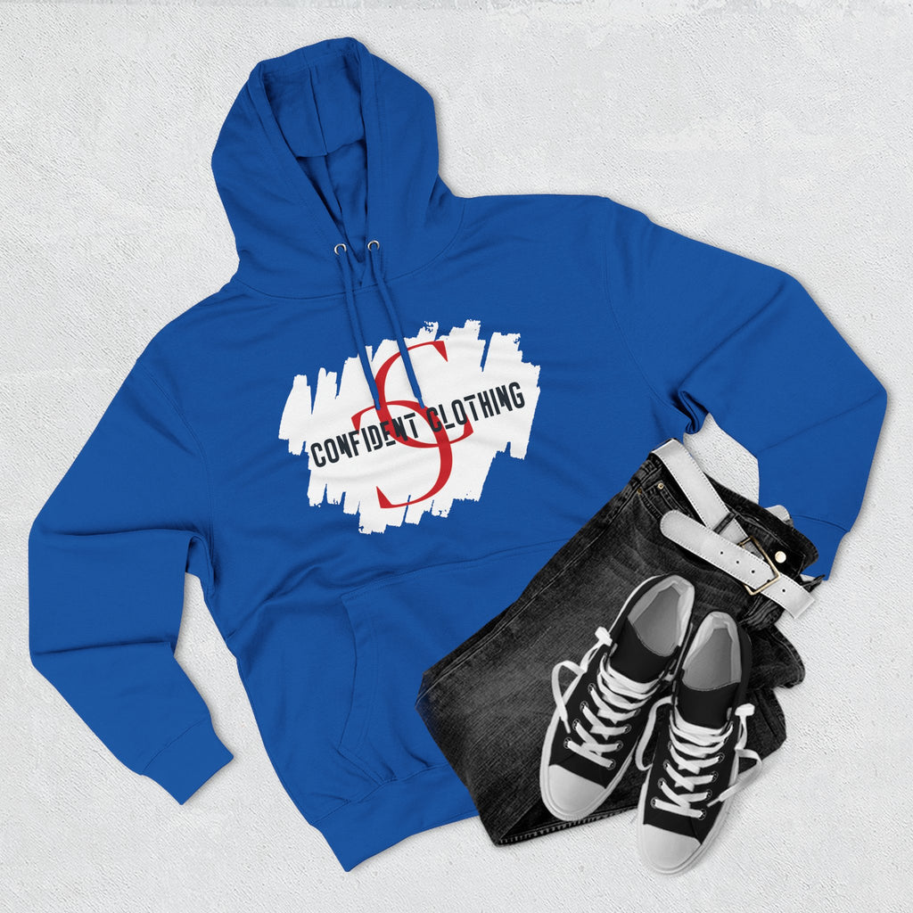 1.8 Confident Clothing Logo Fleece Hoodie