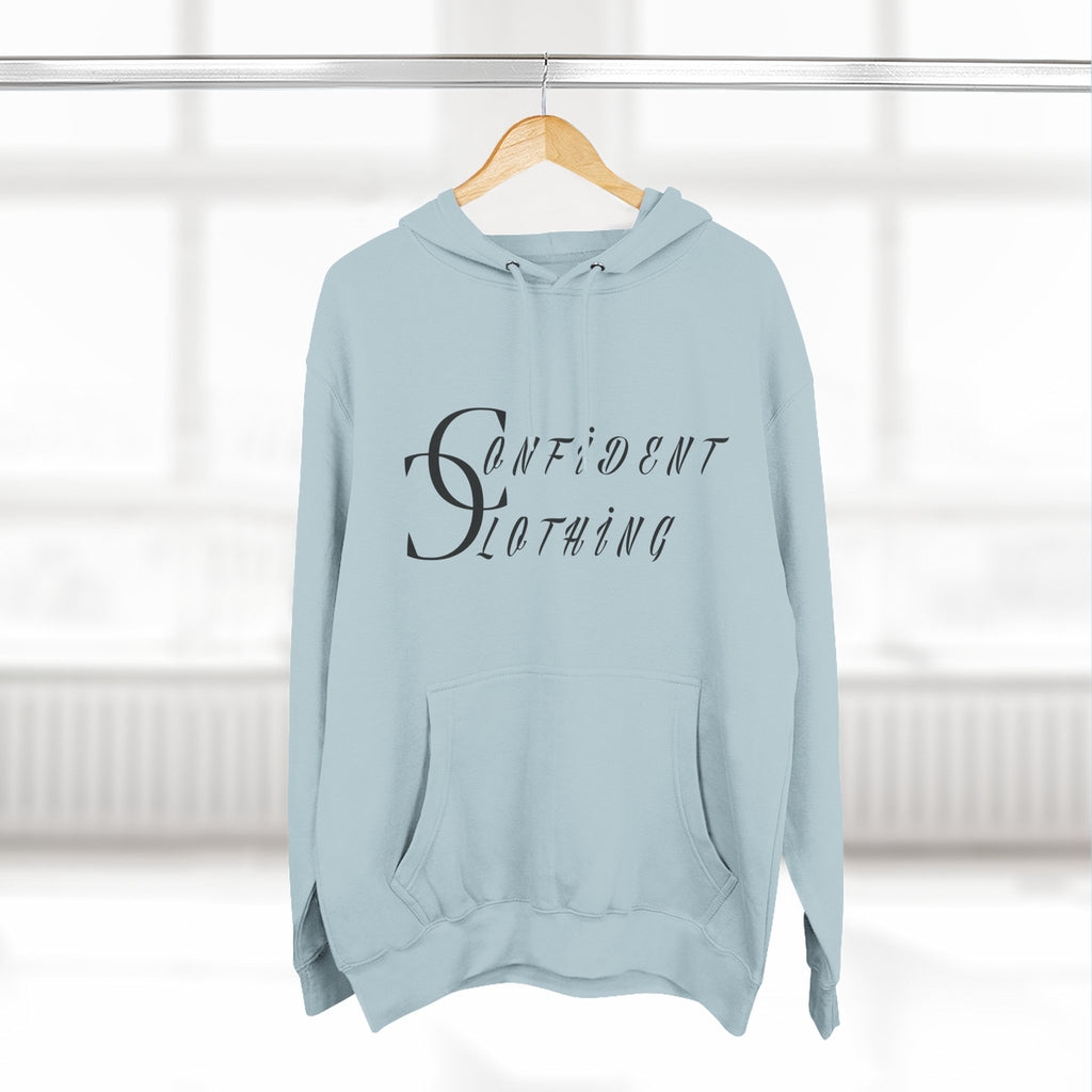 0.3 Confident Slaying Inspirational Fleece Hoodie