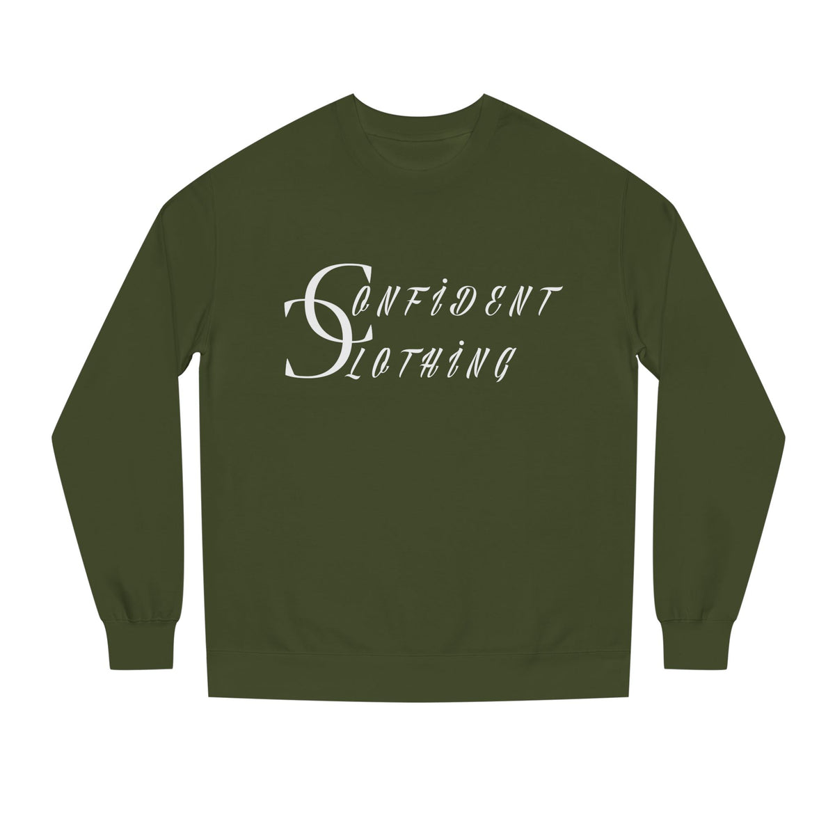 2.1 Confident Clothing Unisex Crew Neck Sweatshirt