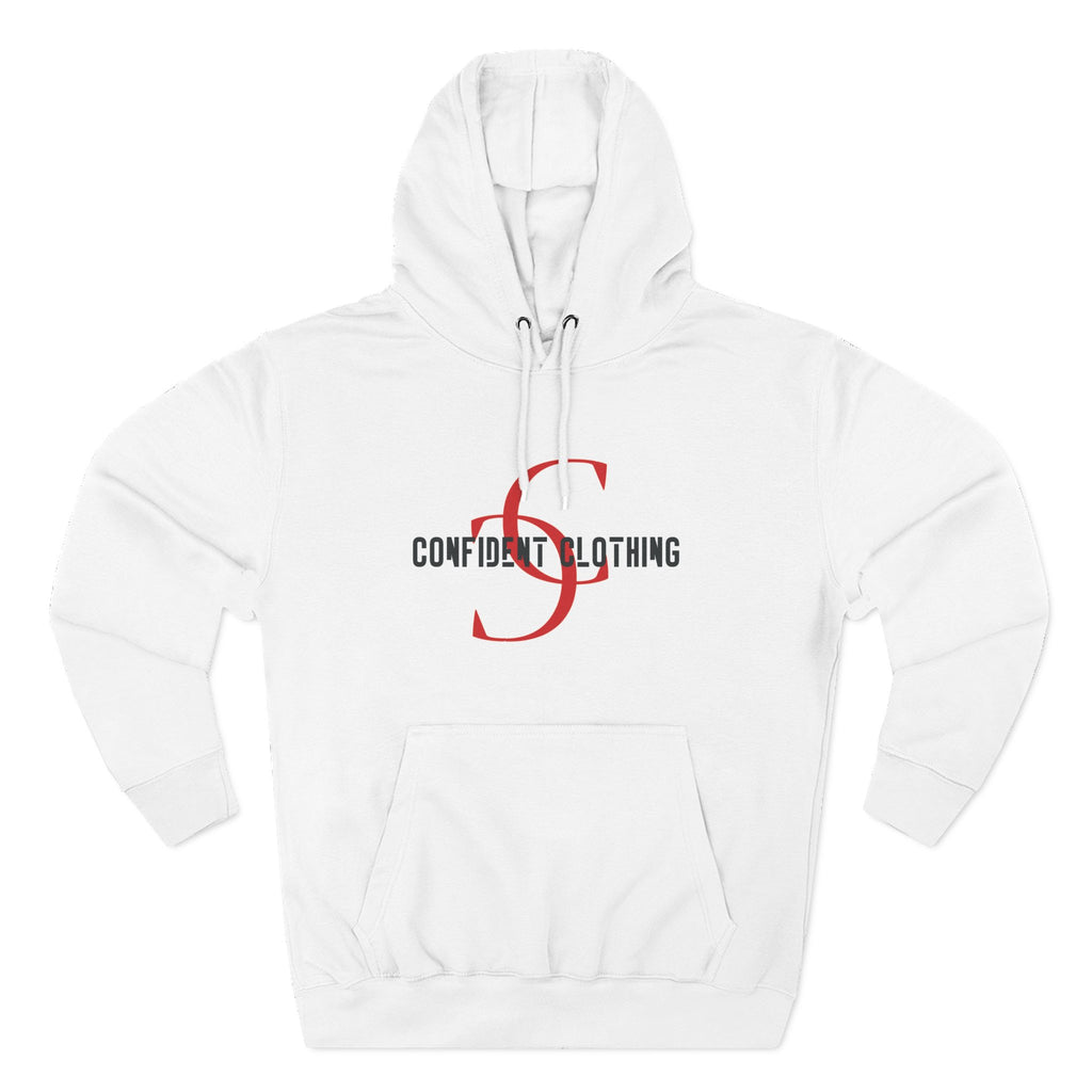 1.8 Confident Clothing Logo Fleece Hoodie