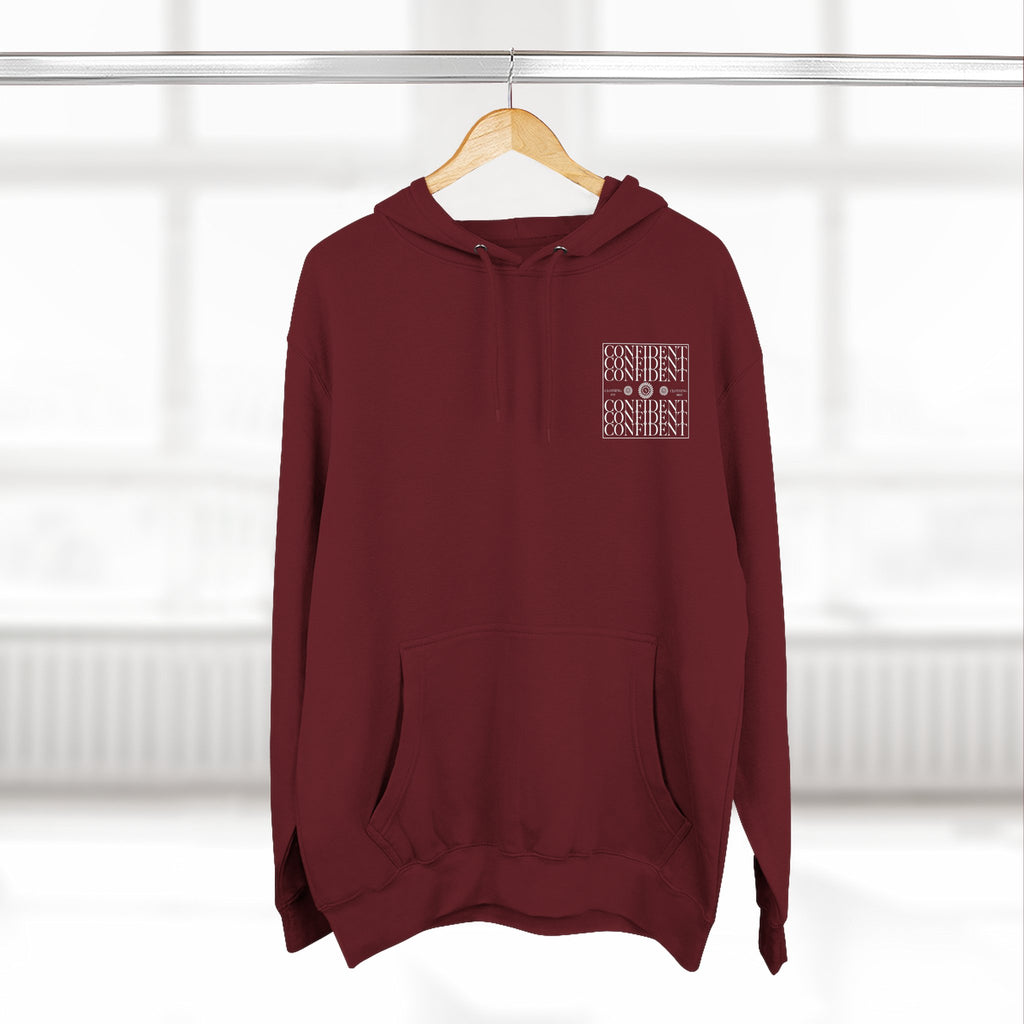0.9 Confident Clothing Graphic Fleece Hoodie