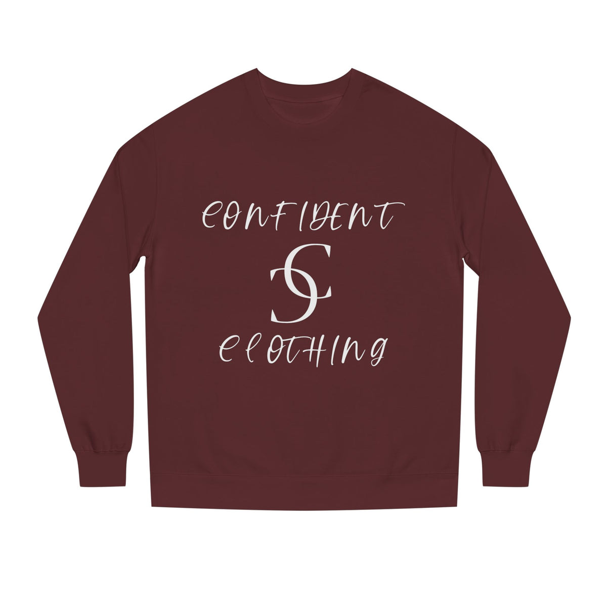 0.6 Confident Clothing Unisex Crew Neck Sweatshirt
