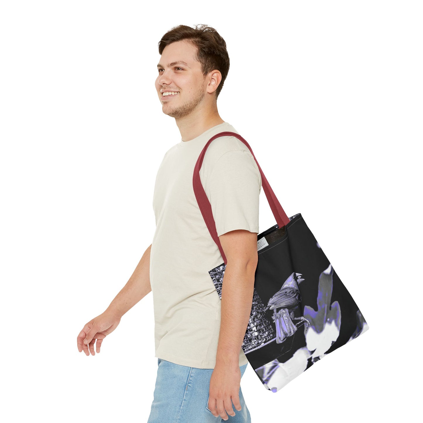 Sunflower seed Bird Tote Bag