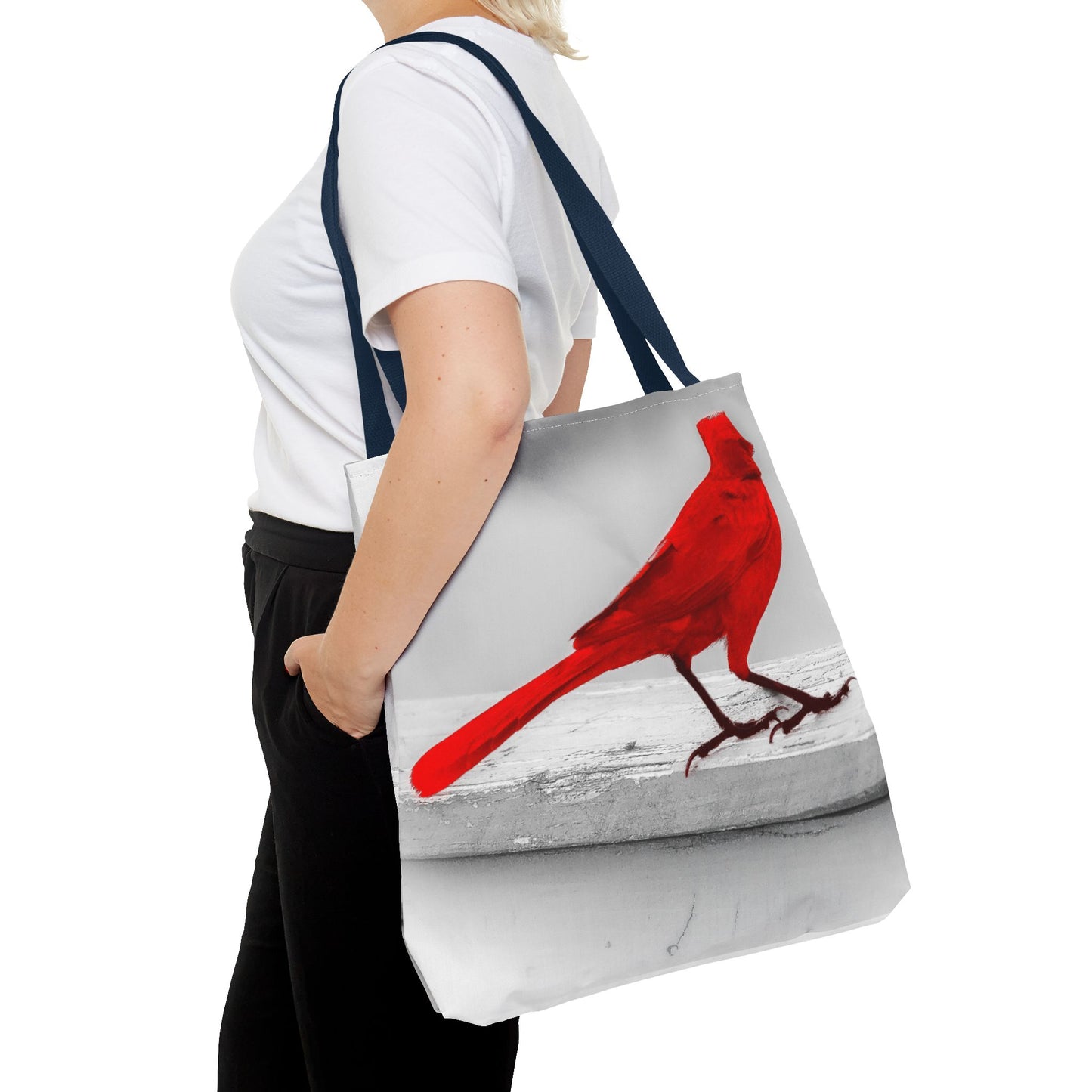 Red Bird Tote Bag