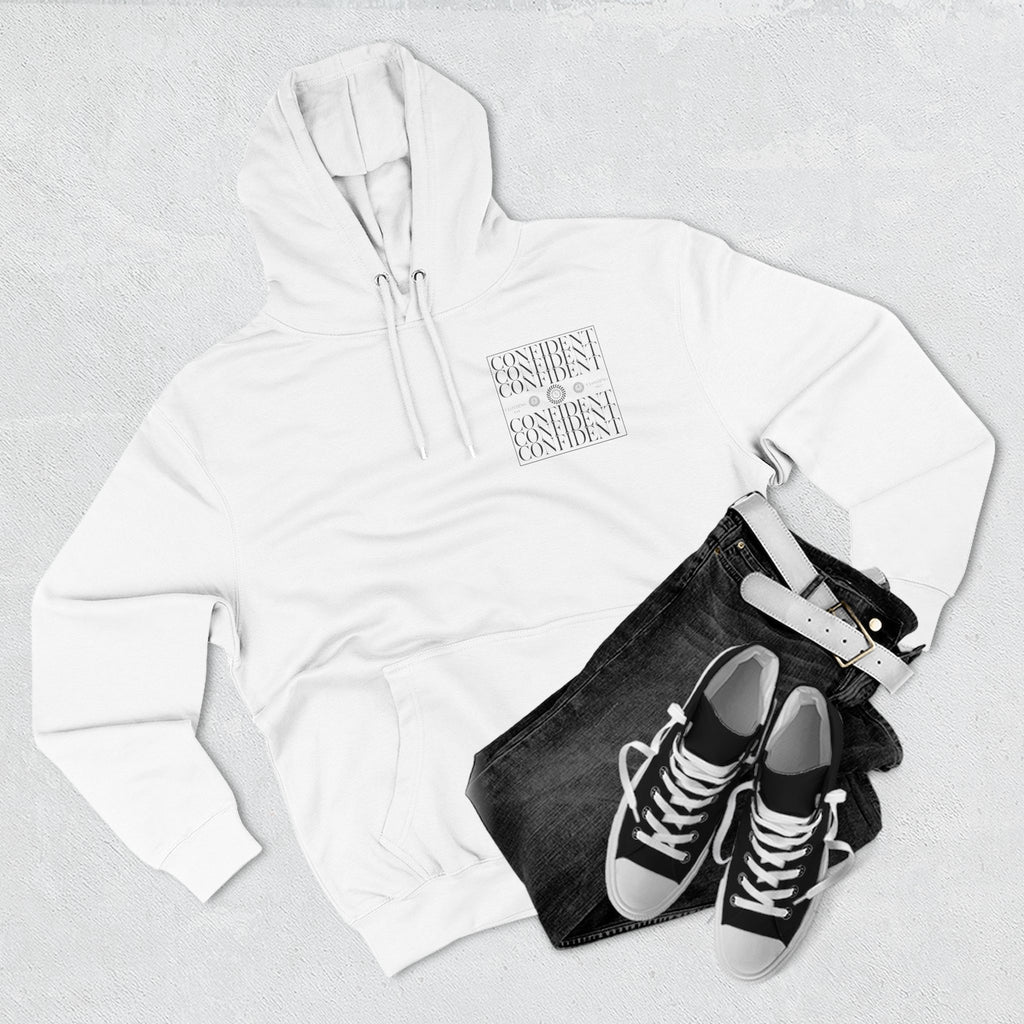 0.9 Confident Clothing Graphic Fleece Hoodie