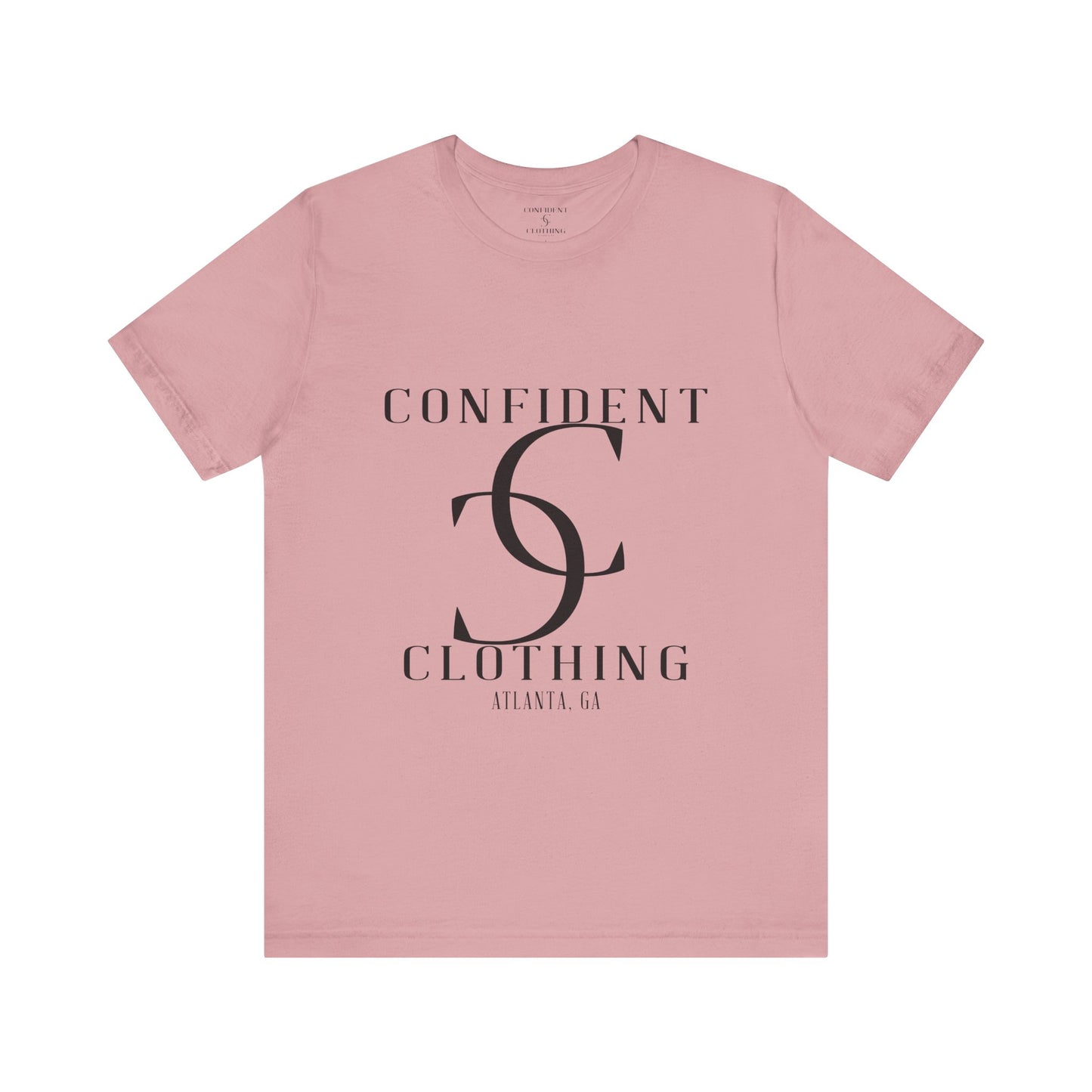 cc (Unisex) Confident Clothing Luxury Jersey Short Sleeve Tee (mustard)