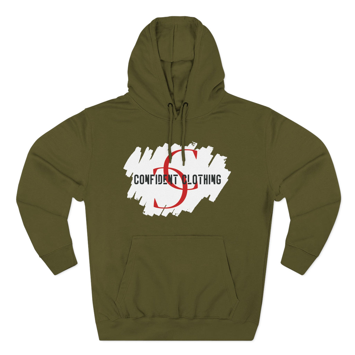 1.8 Confident Clothing Logo Fleece Hoodie