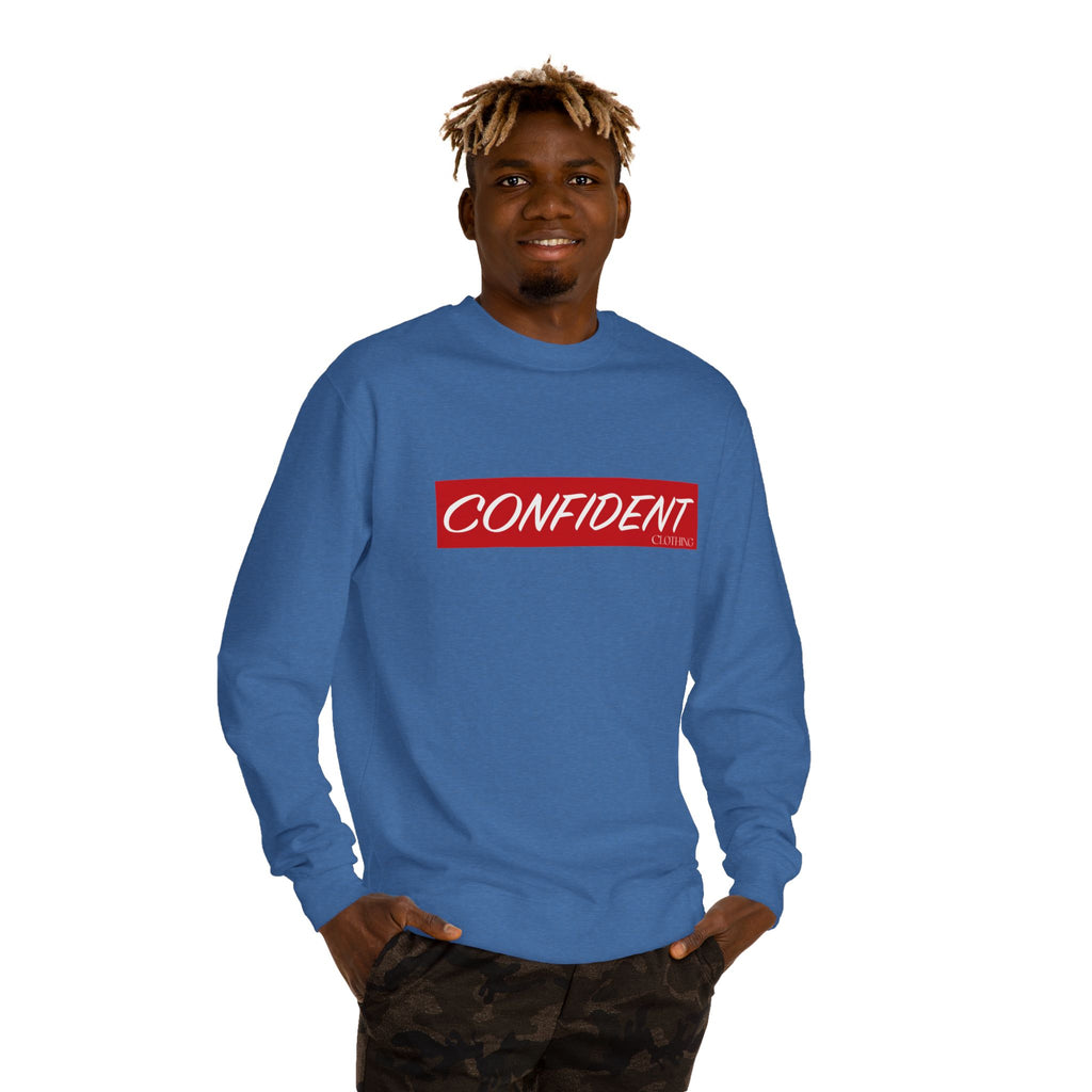 0.7 Confident Clothing Unisex Crew Neck Sweatshirt