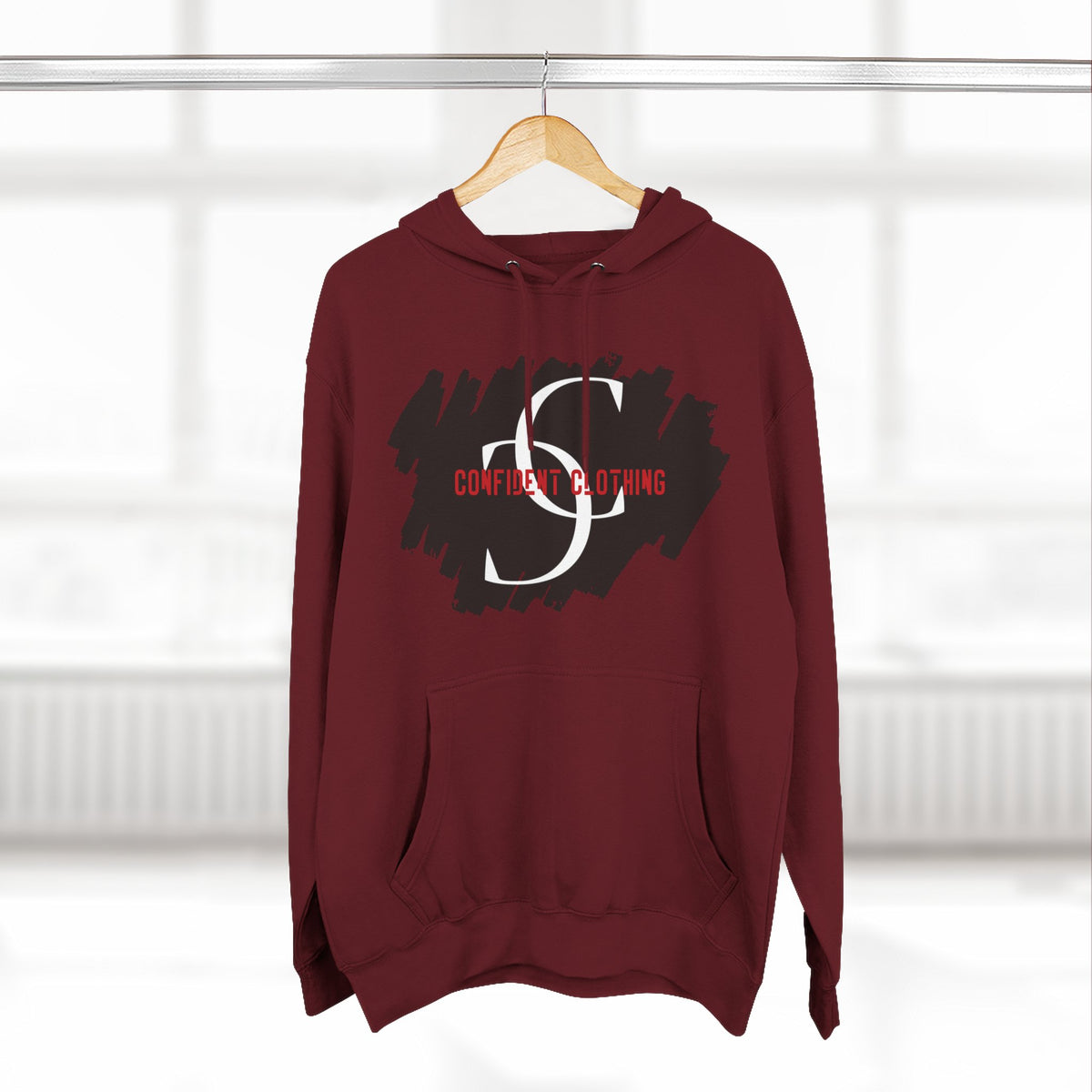 1.9 Confidence Clothing Graphic Fleece Hoodie