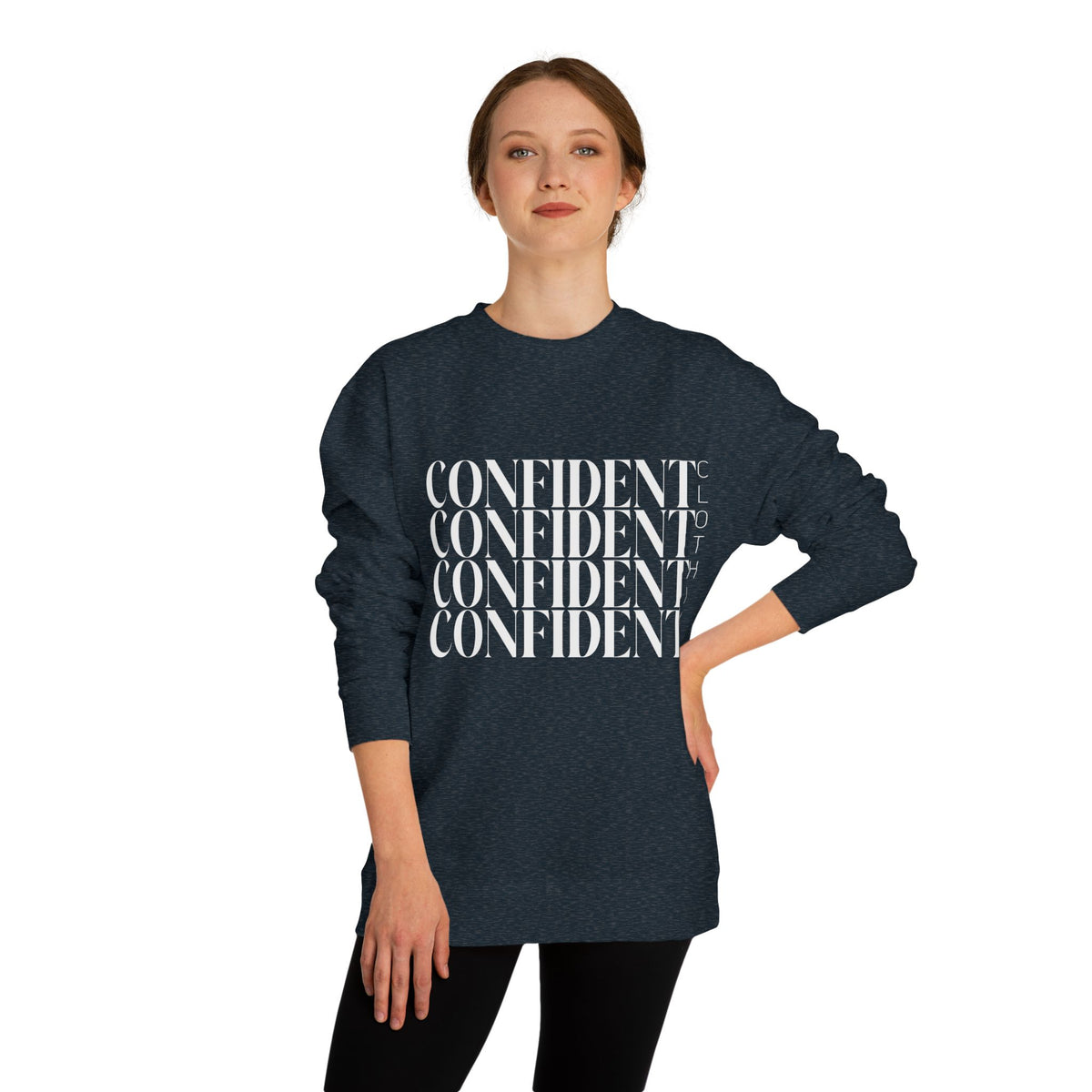 2.2 Confident Clothing Unisex Crew Neck Sweatshirt