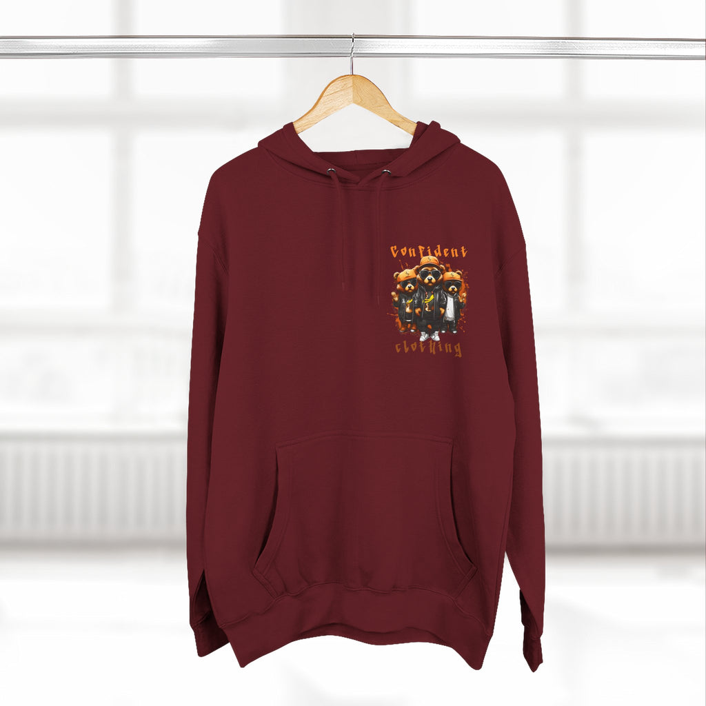Confident Clothing Raccoon Crew Fleece Hoodie