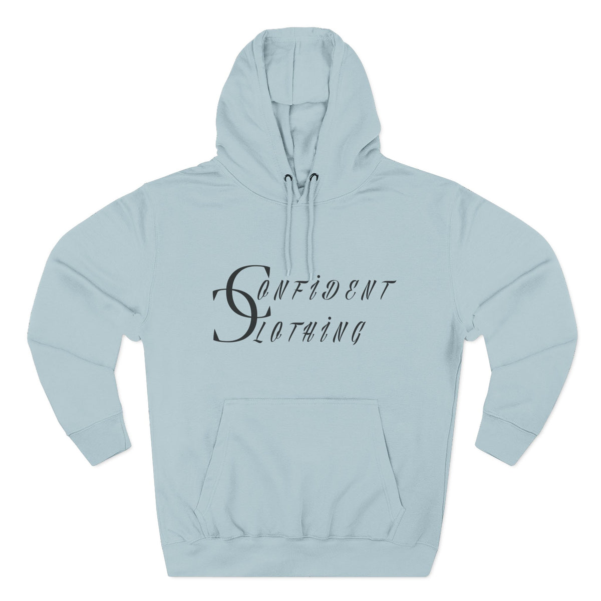 0.3 Confident Slaying Inspirational Fleece Hoodie