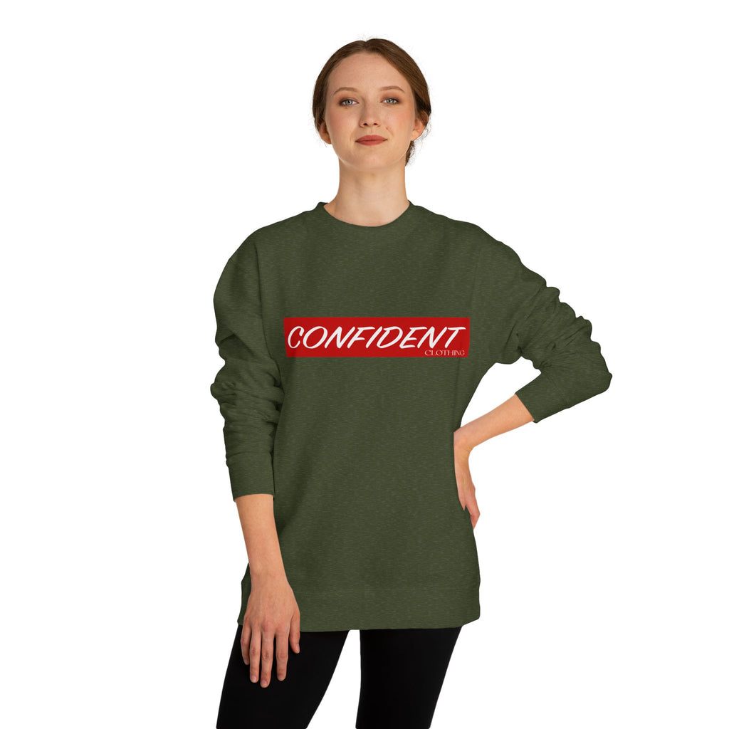 0.7 Confident Clothing Unisex Crew Neck Sweatshirt