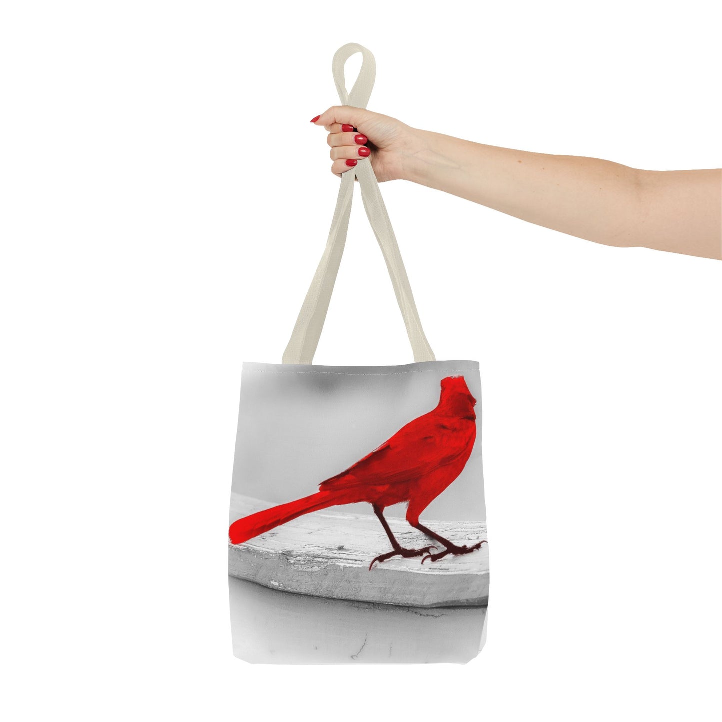 Red Bird Tote Bag