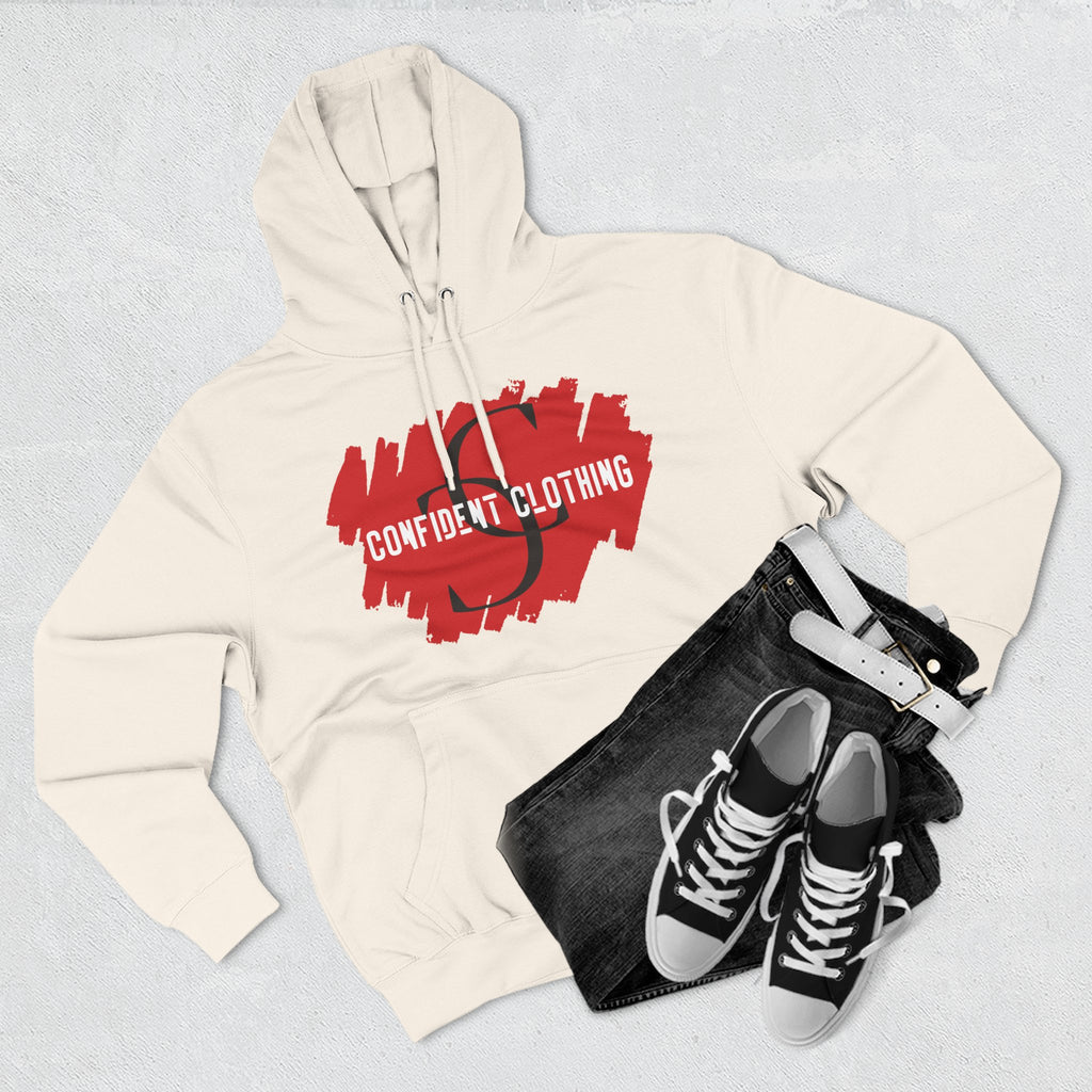 1.6 Confident Clothing Graphic Fleece Hoodie