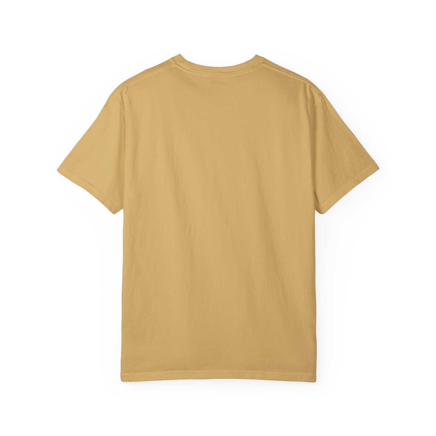 Veteran 1 Unisex Garment-Dyed T-shirt (white) black logo