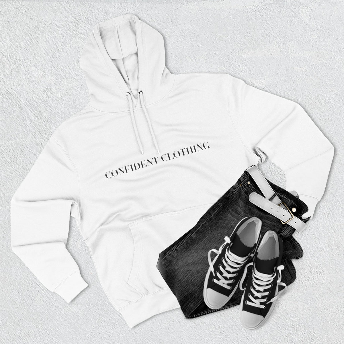 0.8 Confidence Clothing Fleece Hoodie