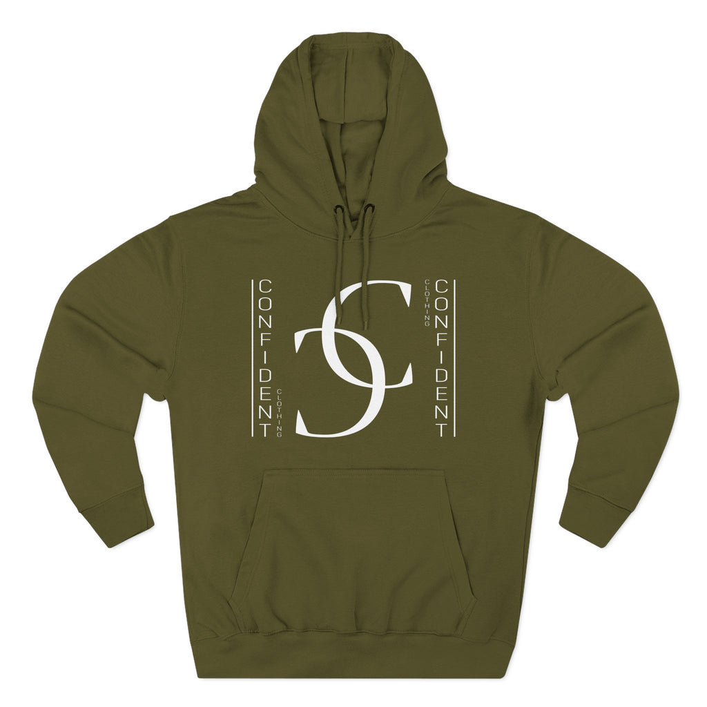 1.2 Confident Clothing Casual Graphic Fleece Hoodie