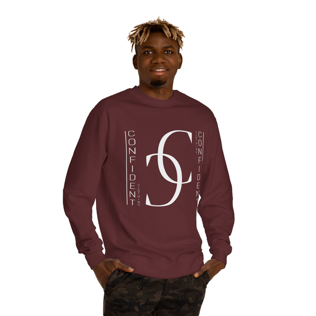 0.2 Confident Clothing Unisex Crew Neck Sweatshirt