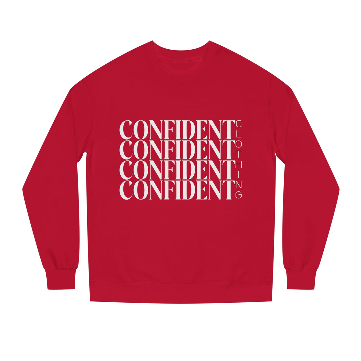 2.2 Confident Clothing Unisex Crew Neck Sweatshirt