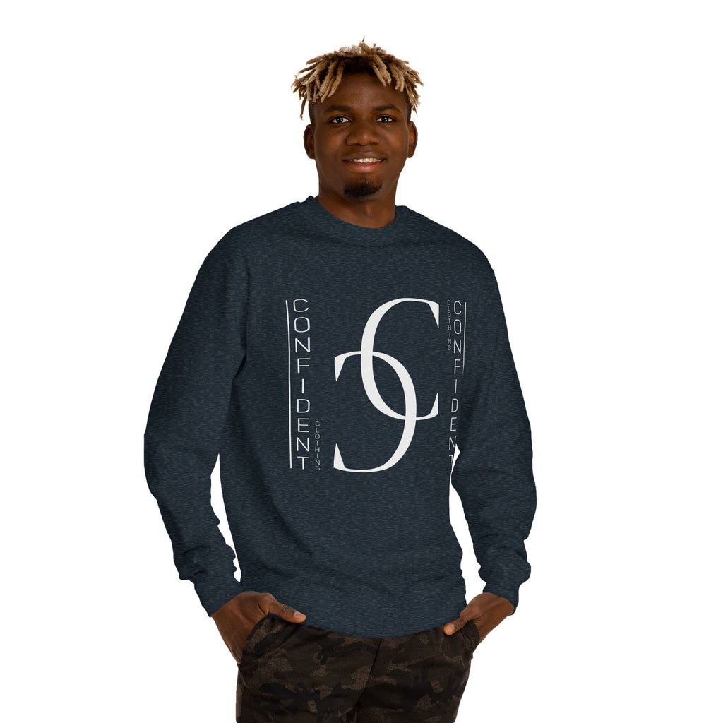 0.2 Confident Clothing Unisex Crew Neck Sweatshirt